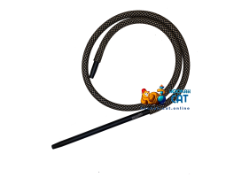 Силиконовый шланг в оплетке с мундштуком Red Stork Black Gold Силиконовый шланг в оплетке с мундштуком Red Stork Black Gold